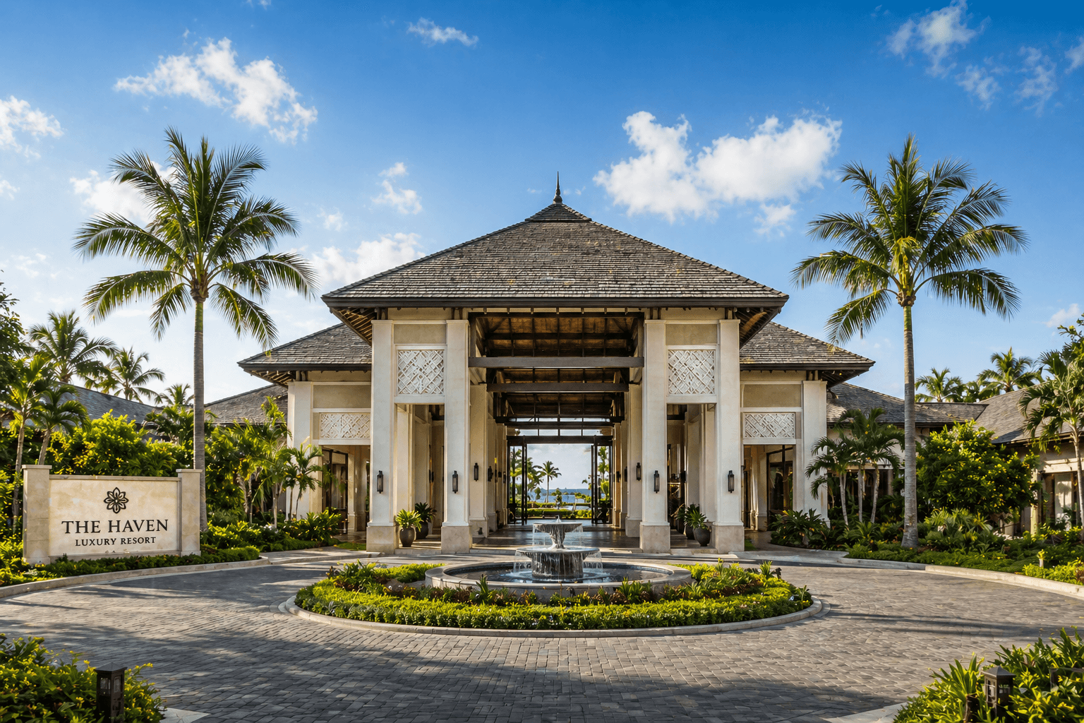 The Grand Estate Front View